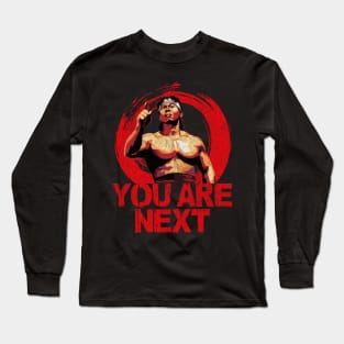 Chong Li You Are Next Worn Out Long Sleeve T-Shirt